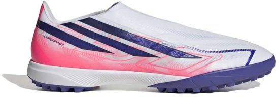 Adidas F50 Hyperfast League Laceless Tf Voetbalschoenen Wit EU 40 2/3