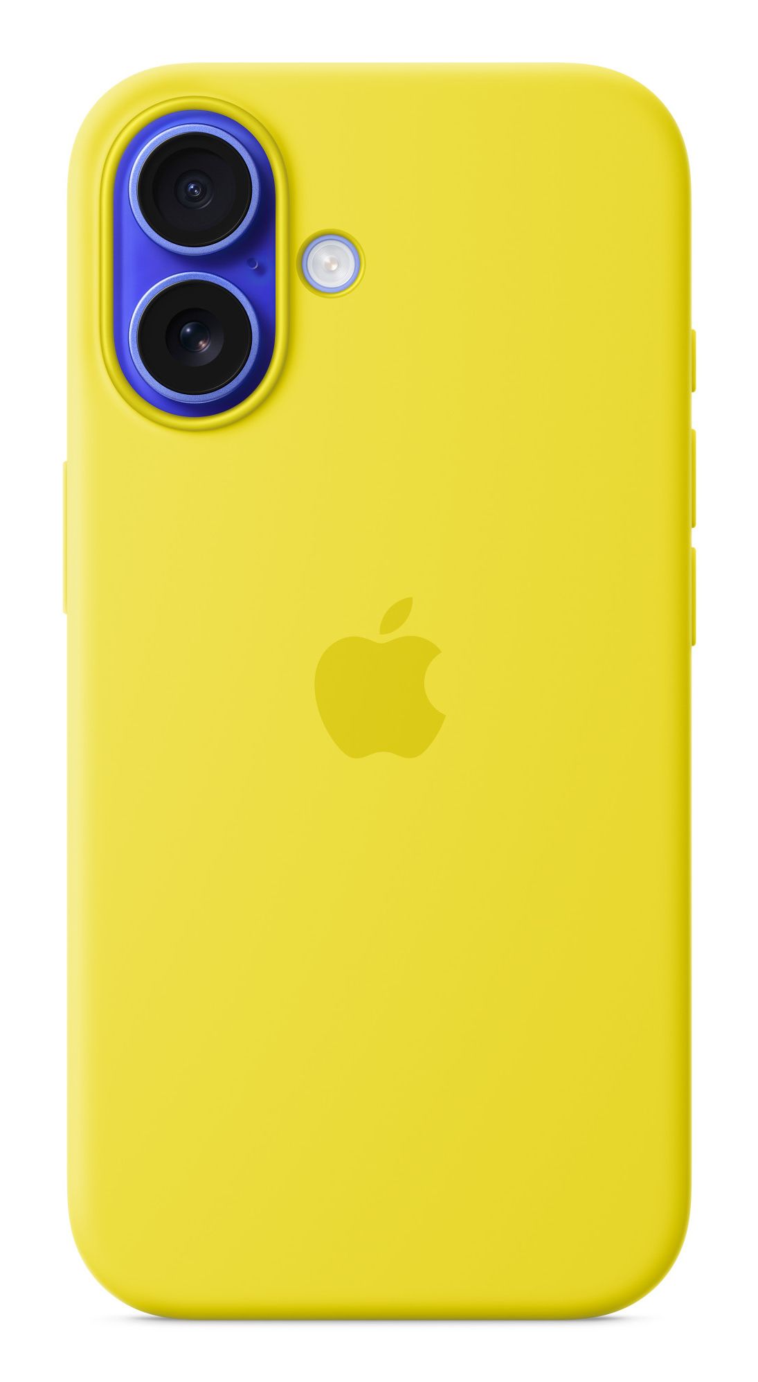 Apple Silicone Case with MagSafe for iPhone 16 - Star Fruit - Yellow