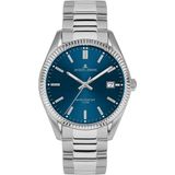 Jacques Lemans 50-4C Polshorloge Dames Blauw Staal Analoog Quartz