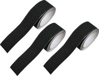 Benson Interbosch B.V. 3x stuks anti-slip tape/ strip/ sticker zwart op rol - 50 mm x 5 meter