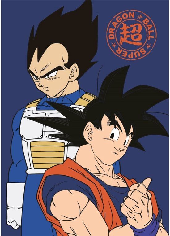 Dragon Ball Z Fleeceplaid Ninja - 100 x 140 cm - Polyester