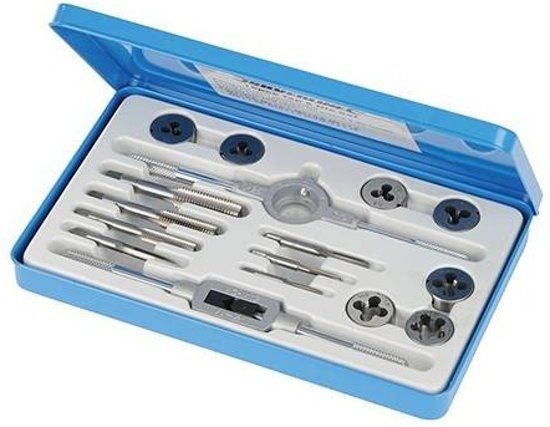 Silverline 16-delige tap- en snijset