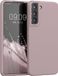 kwmobile telefoonhoesje geschikt voor Samsung Galaxy S22 Plus - Hoesje met siliconen coating - Smartphone case in lila wolk