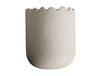 DBKD Flowery Pot Mural 19 cm Crème