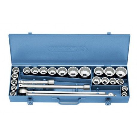 Gedore D 32 EMAU-2 Dopsleutelset 3/4" Inch 25-delig