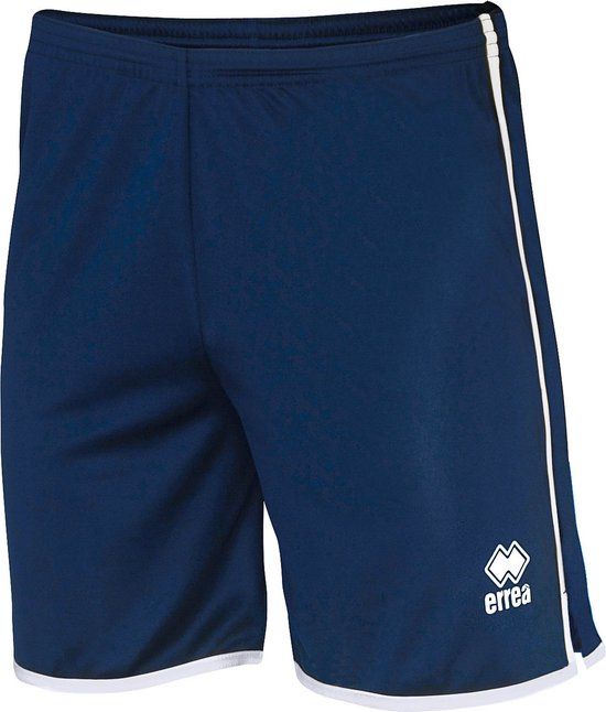 Errea Bonn Panta Jr 01900 Blauw Wit Korte Broek - Sportswear - Kind - XS