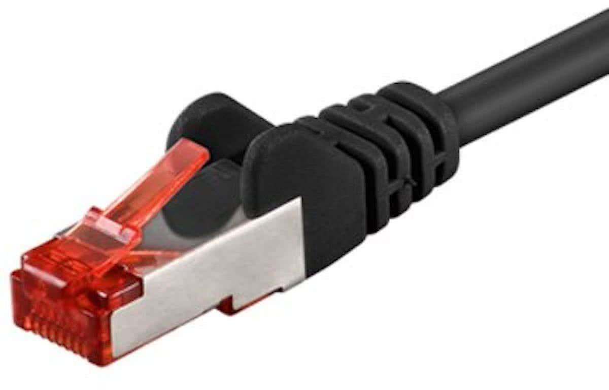 Wentronic 68698 - Cat 6 UTP-kabel - RJ45 - 3 m - Zwart