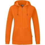 Jako Organic Jas Met Kap Heren - Oranje | Maat: M