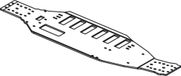 Jamara Jamara505101 Chassis voor Tiger Monster Truck