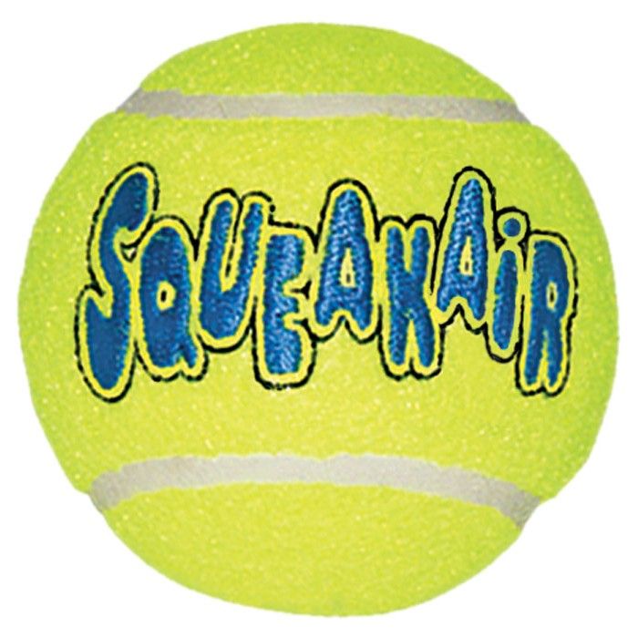 Kong AirDog Squeakair - Geel - 40mm
