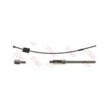TRW Seilzug, Feststellbremse GCH496 | Compatibel met: FORD KA