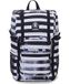 Invicta S.P.A. Sac à dos - Triko - Blanc Noir - Poche rembourrée pour PC - 27 L