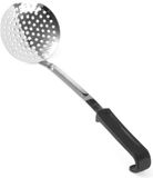 HENDI Ronde schuimspaan – Zilver – Polypropyleen, RVS – 37 cm – Vaatwasserbestendig