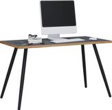 VCM Bureau Computer Tafel Kantoortafel Skandanivischer Retro Look Salia 110x80 cm