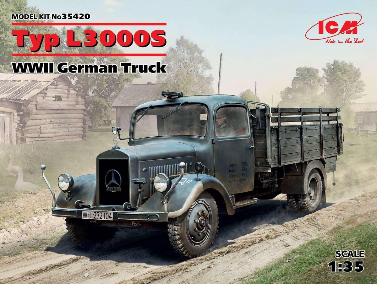 ICM 35420 modelbouwset type L3000S, WWII Duitse truck