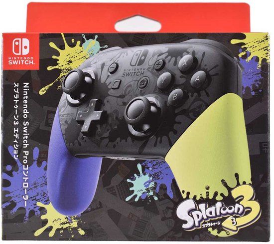 Nintendo Switch Pro Controller - Splatoon 3 Edition (JP)
