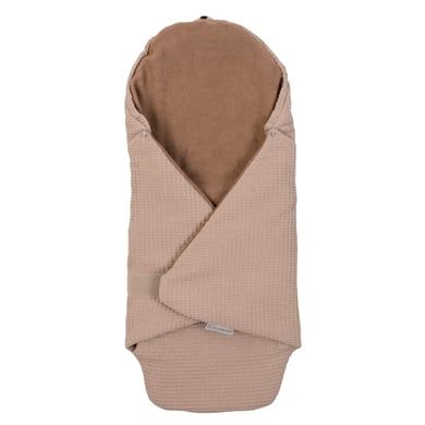 ULLENBOOM Omslagdeken wafelpiqué grijs