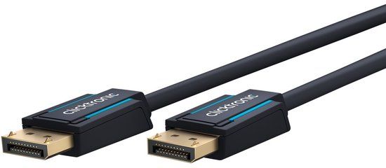 Clicktronic DisplayPort™ Kabel 10 m Zwart