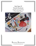 Red Spot II Cross Stitch Pattern Book - Wassily Kandinsky