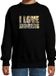Bellatio Decorations Shoppartners Bv Tekst sweater I love jaguars met dieren foto van een jaguar zwart voor kinderen - cadeau trui jachtluipaarden liefhebber - kinderkleding / kleding 170/176