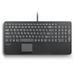 perixx PERIBOARD-534 - Compact QWERTY bekabeld toetsenbord met touchpad