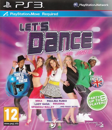 Black Bean Games Let's Dance With Mel B (PlayStation Move) PlayStation 3