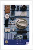 Henzo Napoli cadre photo - 60x90 cm - blanc - plastique