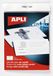 APLI 11745 naambordje met clip, 90 x 56 mm, 5 stuks