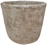 Merkloos / Sans marque Mansion Atmosphere Toulon bloempot steen crã¨me 19x17cm