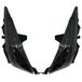 one by Camamoto 77206378N richtingaanwijzerset voor E-getest zwart/transparant compatibel met Yamaha T-Max 500cc bouwjaar 2008 tot 2011