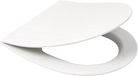 Plieger Nola/Kansas Slim Toiletbril - D-Vorm WC Bril - Duroplast - Wit - Softclose - RVS Bevestiging