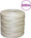 vidaXL - Touw - 2 mm - 600 m - 100% sisal - Bruin