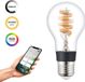 EGLO connect.z Smart LED Lamp - E27 - Ø 6 cm - Helder - Instelbaar RGB licht - 3000K - Dimbaar - Zigbee