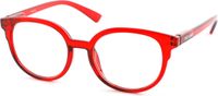 Vista Bonita Leesbril NOVA – Sterkte +0.50 - Kleur Aztec Red – Met blauwlichtfilter