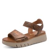 Tamaris Tamaris comfortabele sleehak voor dames, plat, zand, multifunctioneel, verstelbaar