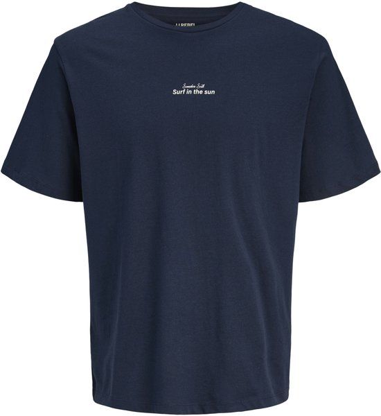 JJ REBEL Jack & Jones T-shirt Jrebkelsey Ss Tee 12294235 Navy Blazer Mannen Maat - XL