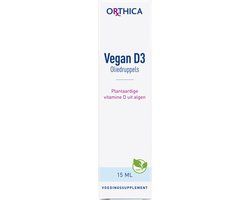 Orthica Vegan D3 Oliedruppels - 15 ml