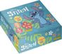 PANINI Stitch trading cards, booster box with 24 packs, 144 cards, 180 cards in total, including glitter cards