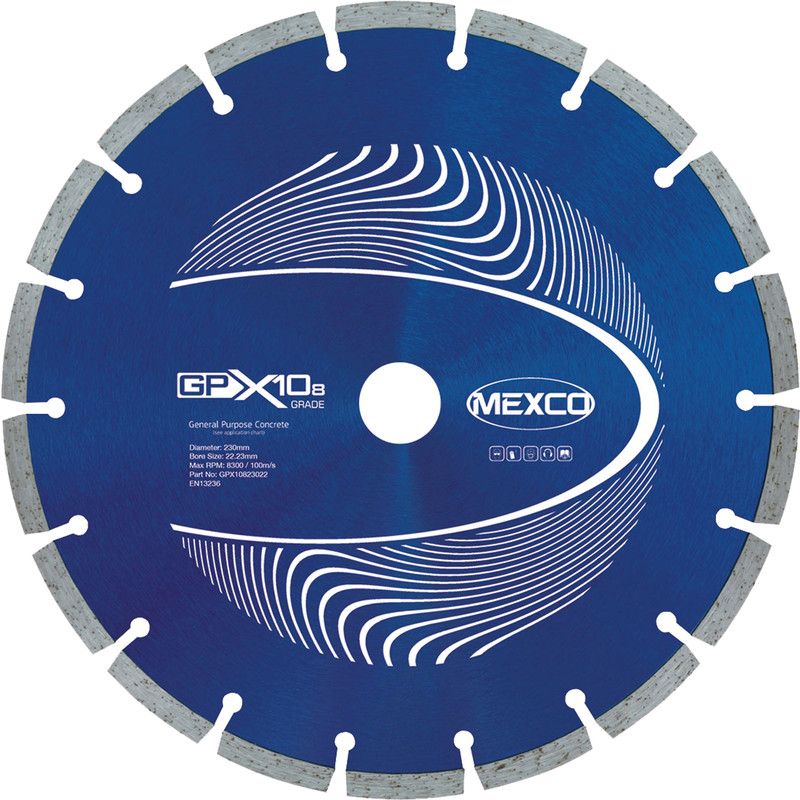 Mexco Diamantschijf Universeel 230x22,2x2,0mm