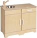 Van Dijk Toys Cuisine en bois - Naturel avec blanc