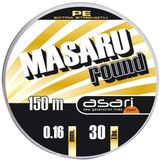 Asari Masaru Jerk Gevlochten Vislijn 150 M Zwart 0.100 mm