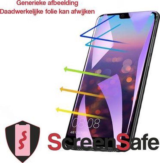 ScreenSafe High Definition Hydrogel screenprotector Xiaomi Mix 2s - Anti-Blue