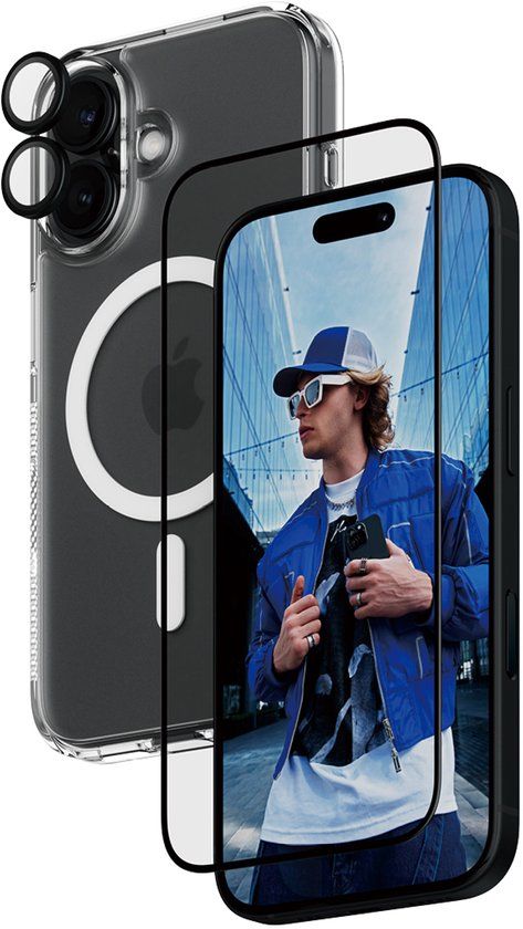 PanzerGlass 3-in-1 Protection Bundle iPhone 16