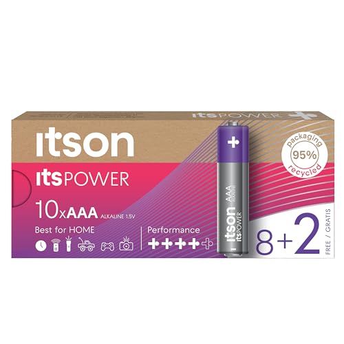 ITSON AAA Alkaline Batterijen - 8 stuks (LR03)