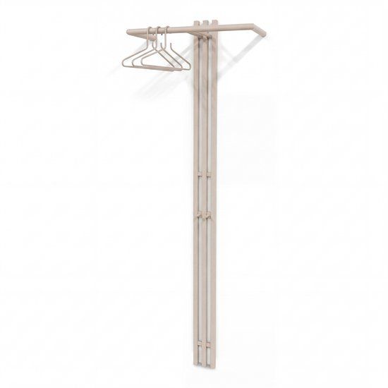 Spinder Design Kapstok Senza 5 - Silky Taupe