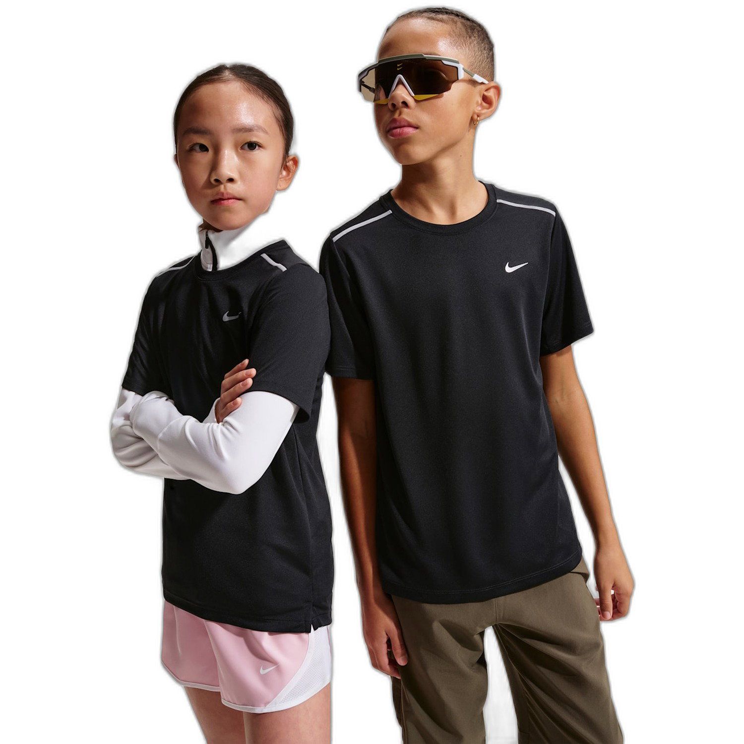 Nike Dri-fit Miler Short Sleeve Top Kids