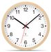 Horloge mural radiocommandé - Silencieux - Argent - 40 cm