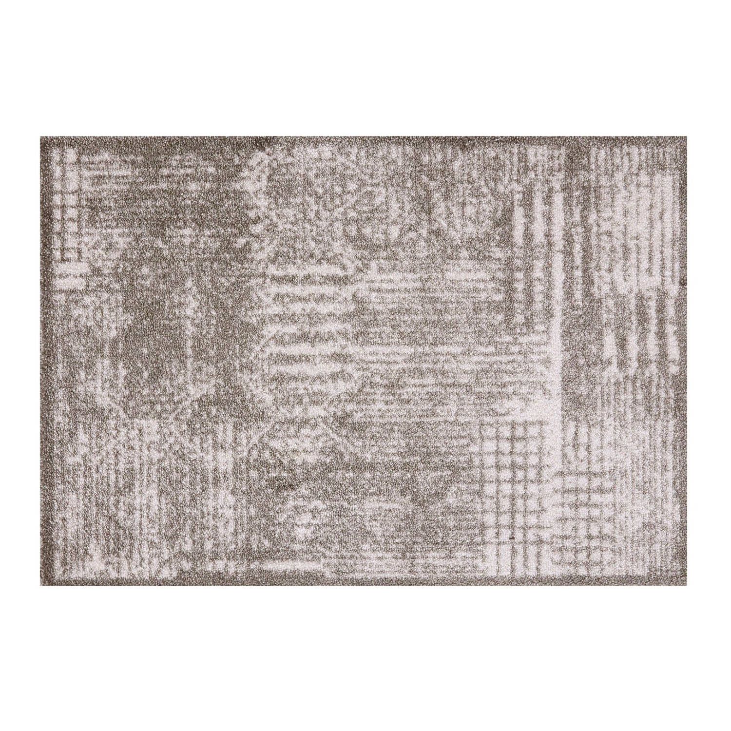 MD-Entree Soft&Deco Schoonloopmat - Vintage Taupe - 67 x 100 cm
