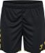 Hummel Hmlcore 2.0 Shorts Woman M Black/Blazing Yellow