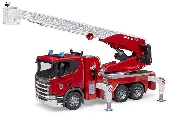 Bruder Scania 560R Brandweerauto met waterpomp
